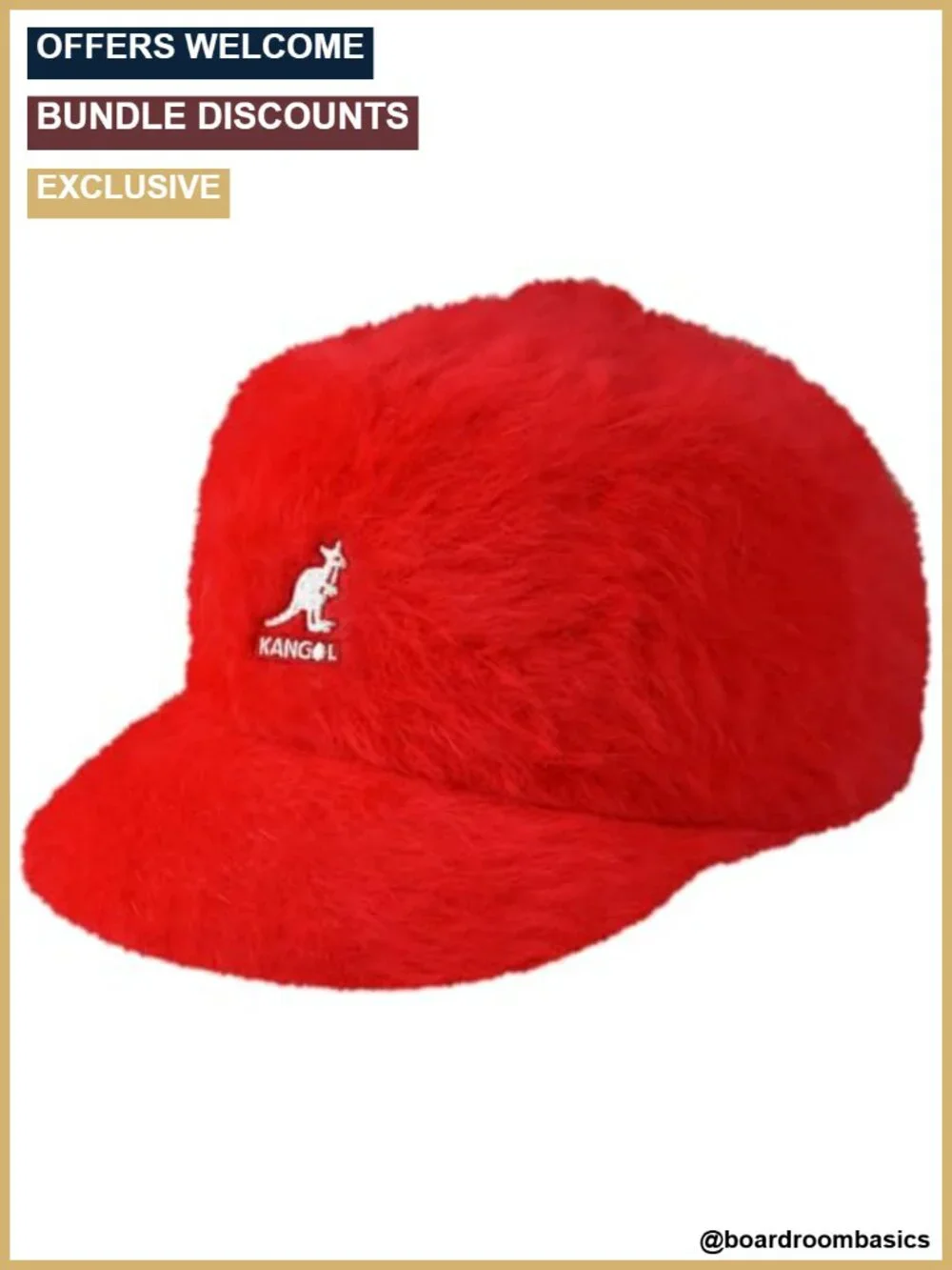 Luxurious Furgora Fuzzy Baseball Hat - Kangol Style - 45% Angora Blend